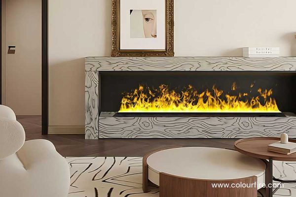 ColorFire water vapor fireplace, water fireplace, water vapour fireplace